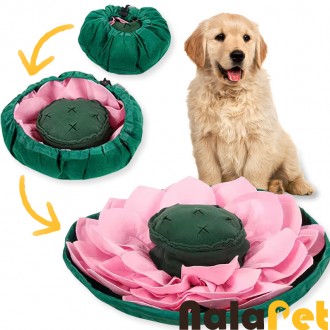 Pet Interactive Mat for for Foraging Skills, Washable Dog Sniffing Mat
