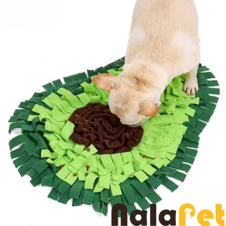 Pet Interactive Mat for for Foraging Skills, Washable Dog Sniffing Mat