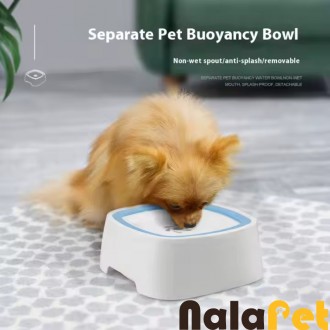 Dog Water Bowl - Non-Wetting, Non-Skid, Large Capacity, Vehicle Travel Water Bowls